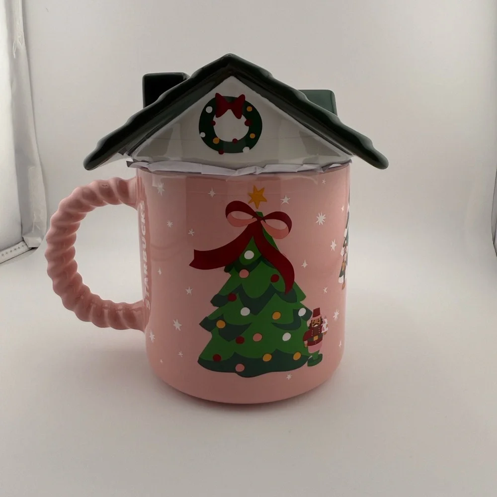 Starbucks 2025 Holiday Gingerbread House Mug.